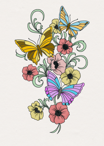 Crafter's Companion Flip Watercolour 5x7 Inch Paper Pad Printed Watercolour (CC-PAD5-PWAT) Crafter's Companion Flip Watercolour 5x7 Inch Paper Pad Printed Watercolour (CC-PAD5-PWAT)