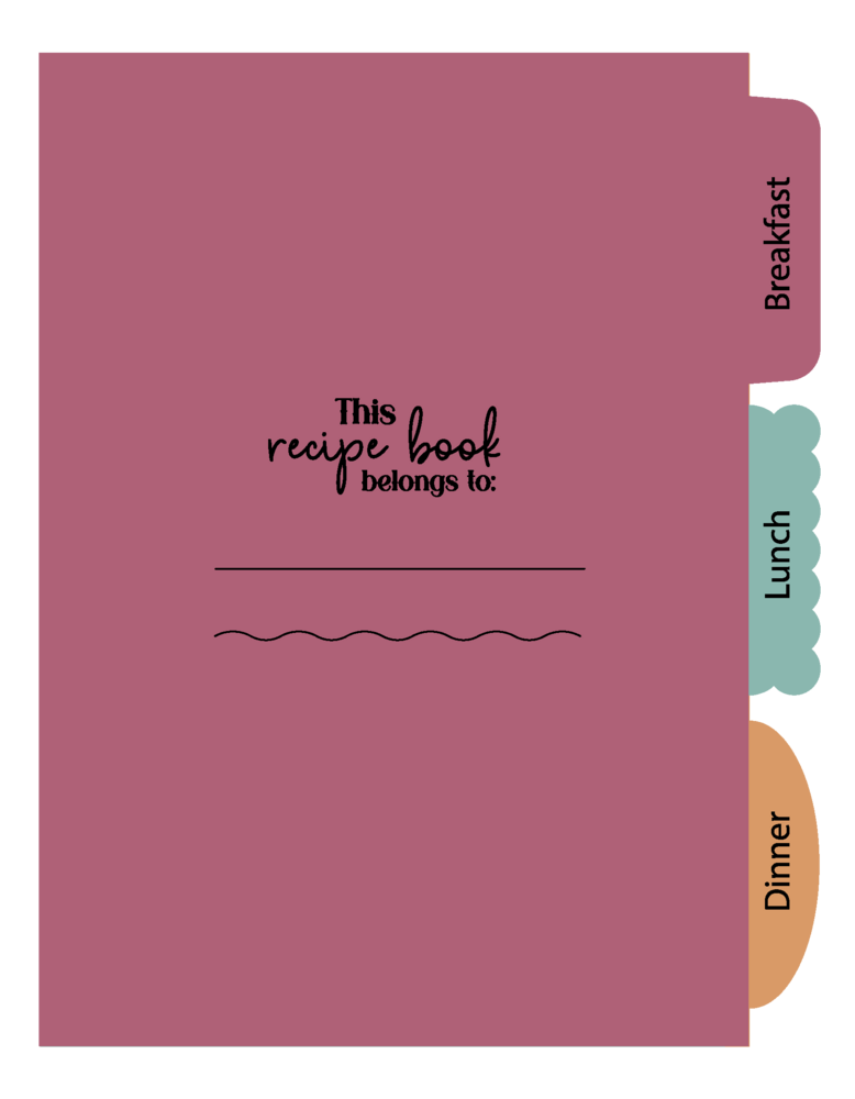Crafter's Companion Recipe Book Stamp & Metal Die Tabs & Recipe Sentiments (CC-RB-STD-TABSE)