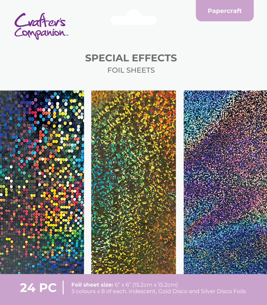 Crafter's Companion Cut in Edge Foils Sheets Special Effects (CC-FOILS-SPEEF)