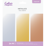 Crafter's Companion Cut in Edge Foil Sheets Metallics (CC-FOILS-MET)
