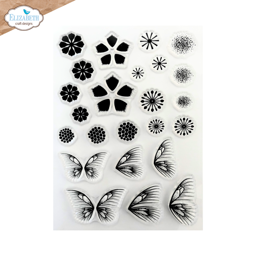 Elizabeth Craft Designs Bloom Wildly Stamps Flower Centers 3 by Paper Flowers (CS461) Elizabeth Craft Designs Bloom Wildly Stamps Flower Centers 3 by Paper Flowers (CS461)