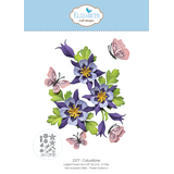 Elizabeth Craft Designs Bloom Wildly Die Columbine by Paper Flowers (2377)