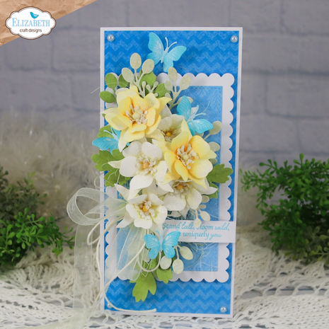 Elizabeth Craft Designs Bloom Wildly Die Columbine by Paper Flowers (2377) Elizabeth Craft Designs Bloom Wildly Die Columbine by Paper Flowers (2377)