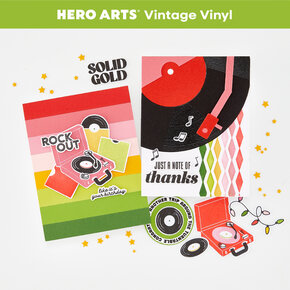 Hero Arts Vintage Vinyl