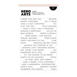 Hero Arts Home for the Holidays Stamp Set Season's Greetings (CM865)