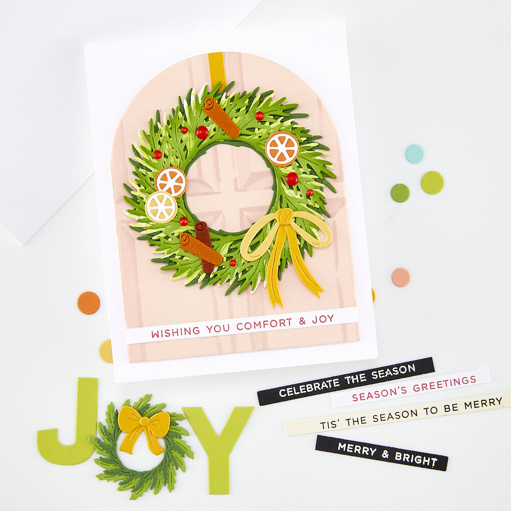 Hero Arts Home for the Holidays Stamp Set Season's Greetings (CM865) Hero Arts Home for the Holidays Stamp Set Season's Greetings (CM865)