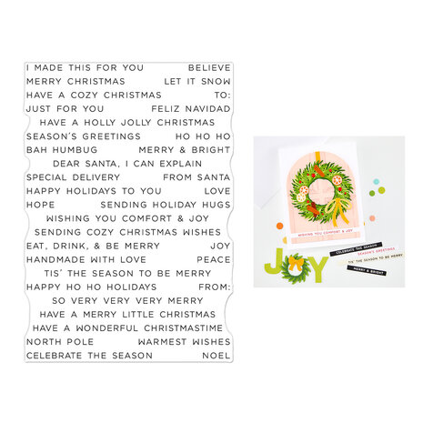 Hero Arts Home for the Holidays Stamp Set Season's Greetings (CM865) Hero Arts Home for the Holidays Stamp Set Season's Greetings (CM865)