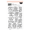 Hero Arts Home for the Holidays Stamp & Cut Very Merry Wishes (DC362) Hero Arts Home for the Holidays Stamp & Cut Very Merry Wishes (DC362)