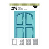 Hero Arts Home for the Holidays Layering Stencil Set Front Door (SA329)
