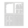 Hero Arts Home for the Holidays Layering Stencil Set Front Door (SA329) Hero Arts Home for the Holidays Layering Stencil Set Front Door (SA329)