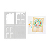 Hero Arts Home for the Holidays Layering Stencil Set Front Door (SA329) Hero Arts Home for the Holidays Layering Stencil Set Front Door (SA329)