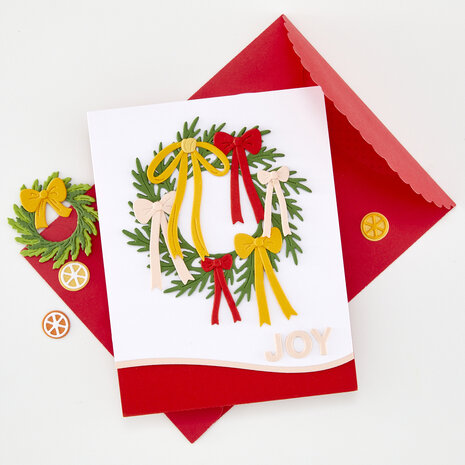 Hero Arts Home for the Holidays Die Set Winter Wreath Accessories (DF303) Hero Arts Home for the Holidays Die Set Winter Wreath Accessories (DF303)