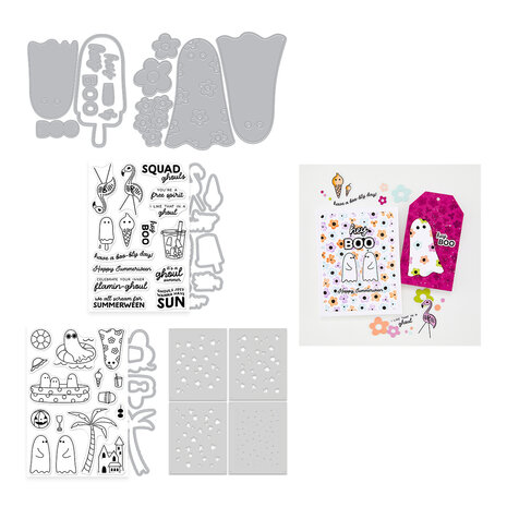 Hero Arts Summerween Want It All Bundle (WB1209) Hero Arts Summerween Want It All Bundle (WB1209)