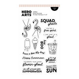 Hero Arts Summerween Stamp Set Ghoul Summer (CM863)