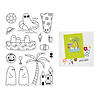 Hero Arts Summerween Stamp Set Beach Boos (CM862) Hero Arts Summerween Stamp Set Beach Boos (CM862)