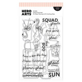 Hero Arts Summerween Stamp & Cut Ghoul Summer (DC361)