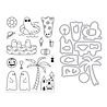 Hero Arts Summerween Stamp & Cut Beach Boos (DC360) Hero Arts Summerween Stamp & Cut Beach Boos (DC360)
