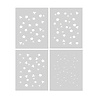 Hero Arts Summerween Layering Stencil Set Flower Power (SA328) Hero Arts Summerween Layering Stencil Set Flower Power (SA328)