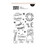 Hero Arts Vintage Vinyl Stamp Set Wishing You (CM829)