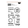 Hero Arts Vintage Vinyl Stamp Set Vintage Vinyl (CM861) Hero Arts Vintage Vinyl Stamp Set Vintage Vinyl (CM861)