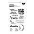 Vintage Vinyl Stamp Set Solid Gold (CM859) Vintage Vinyl Stamp Set Solid Gold (CM859)
