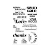 Hero Arts Vintage Vinyl Stamp Set Solid Gold (CM859) Hero Arts Vintage Vinyl Stamp Set Solid Gold (CM859)