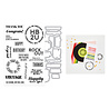 Hero Arts Vintage Vinyl Stamp & Cut Vintage Vinyl (DC359) Hero Arts Vintage Vinyl Stamp & Cut Vintage Vinyl (DC359)