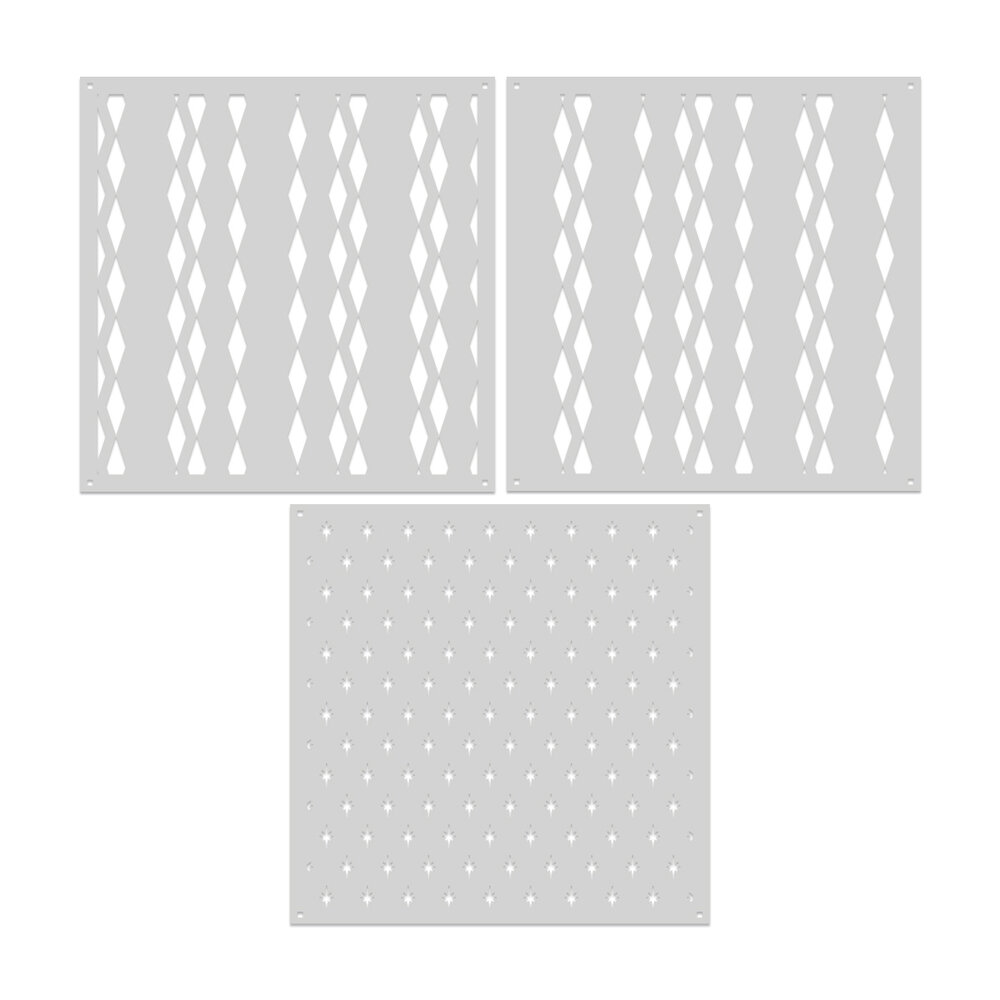 Hero Arts Vintage Vinyl Layering Stencils Twinkle Toes (SA317) Hero Arts Vintage Vinyl Layering Stencils Twinkle Toes (SA317)