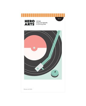 Hero Arts Vintage Vinyl Die Set Drop the Needle (DF268)