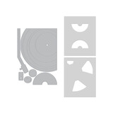 Hero Arts Vintage Vinyl Bundle Drop the Needle (WB1206)