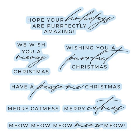 Spellbinders Yana's Christmas Cats Press-Foil Plates-Die Set Meowy Christmas Sentiments by Yana Smakula (BP-375) Spellbinders Yana's Christmas Cats Press-Foil Plates-Die Set Meowy Christmas Sentiments by Yana Smakula (BP-375)