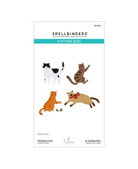 Spellbinders Yana's Christmas Cats Etched Dies by Yana Smakula (S4-1546) Spellbinders Yana's Christmas Cats Etched Dies by Yana Smakula (S4-1546)