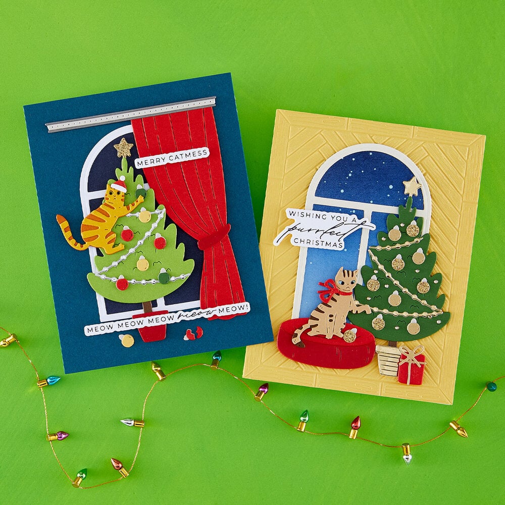 Spellbinders Yana's Christmas Cats Die Bundle by Yana Smakula (BD-1122) Spellbinders Yana's Christmas Cats Die Bundle by Yana Smakula (BD-1122)