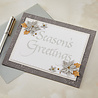 Spellbinders Upright Italic Holiday Sentiments Press + Foil Plate Season's Greetings by Paul Antonio (BP-371) Spellbinders Upright Italic Holiday Sentiments Press + Foil Plate Season's Greetings by Paul Antonio (BP-371)