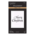 Upright Italic Holiday Sentiments Press + Foil Plate Merry Christmas by Paul Antonio (BP-370) Upright Italic Holiday Sentiments Press + Foil Plate Merry Christmas by Paul Antonio (BP-370)