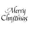 Spellbinders Upright Italic Holiday Sentiments Press + Foil Plate Merry Christmas by Paul Antonio (BP-370) Spellbinders Upright Italic Holiday Sentiments Press + Foil Plate Merry Christmas by Paul Antonio (BP-370)