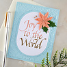 Spellbinders Upright Italic Holiday Sentiments Press + Foil Plate Joy to the World by Paul Antonio (BP-369) Spellbinders Upright Italic Holiday Sentiments Press + Foil Plate Joy to the World by Paul Antonio (BP-369)