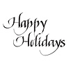 Spellbinders Upright Italic Holiday Sentiments Press + Foil Plate Happy Holidays by Paul Antonio (BP-372) Spellbinders Upright Italic Holiday Sentiments Press + Foil Plate Happy Holidays by Paul Antonio (BP-372)