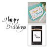 Spellbinders Upright Italic Holiday Sentiments Press + Foil Plate Happy Holidays by Paul Antonio (BP-372) Spellbinders Upright Italic Holiday Sentiments Press + Foil Plate Happy Holidays by Paul Antonio (BP-372)
