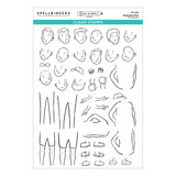 Spellbinders Storybook Illustrations Clear Stamp Set Illustrated Man by Josh Griffiths (STP-284)