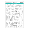 Spellbinders Storybook Illustrations Clear Stamp Set Illustrated Man by Josh Griffiths (STP-284)