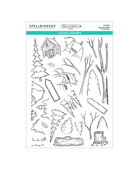 Spellbinders Storybook Illustrations Clear Stamp Set Into the Wild by Josh Griffiths (STP-287) Spellbinders Storybook Illustrations Clear Stamp Set Into the Wild by Josh Griffiths (STP-287)