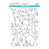 Spellbinders Storybook Illustrations Clear Stamp Set Wild Friends by Josh Griffiths (STP-286) Spellbinders Storybook Illustrations Clear Stamp Set Wild Friends by Josh Griffiths (STP-286)