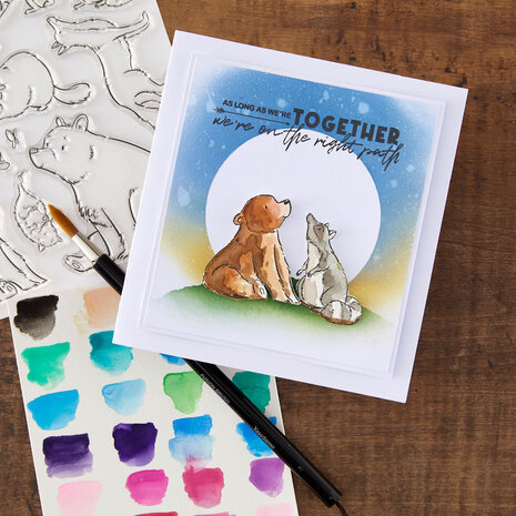 Spellbinders Storybook Illustrations Clear Stamp Set Wild Friends by Josh Griffiths (STP-286) Spellbinders Storybook Illustrations Clear Stamp Set Wild Friends by Josh Griffiths (STP-286)