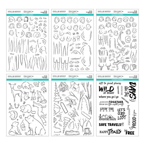 Spellbinders Storybook Illustrations I Want It All! Bundle by Josh Griffiths (BD-1130) Spellbinders Storybook Illustrations I Want It All! Bundle by Josh Griffiths (BD-1130)