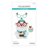 Spellbinders Spectacular Christmas Etched Dies Bear (S5-722)