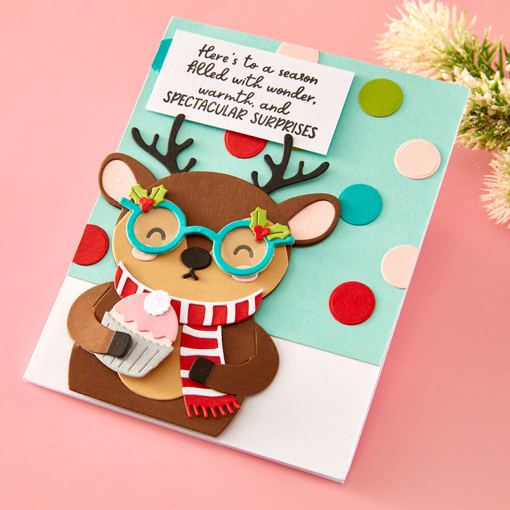 Spellbinders Spectacular Christmas Etched Dies Deer (S3-564) Spellbinders Spectacular Christmas Etched Dies Deer (S3-564)