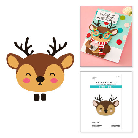 Spellbinders Spectacular Christmas Etched Dies Deer (S3-564) Spellbinders Spectacular Christmas Etched Dies Deer (S3-564)