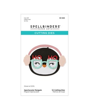 Spellbinders Spectacular Christmas Etched Dies Penguin (S3-565)