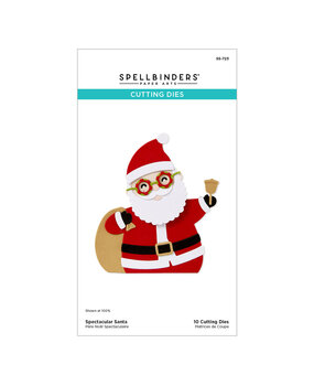 Spellbinders Spectacular Christmas Etched Dies Santa (S5-723) Spellbinders Spectacular Christmas Etched Dies Santa (S5-723)
